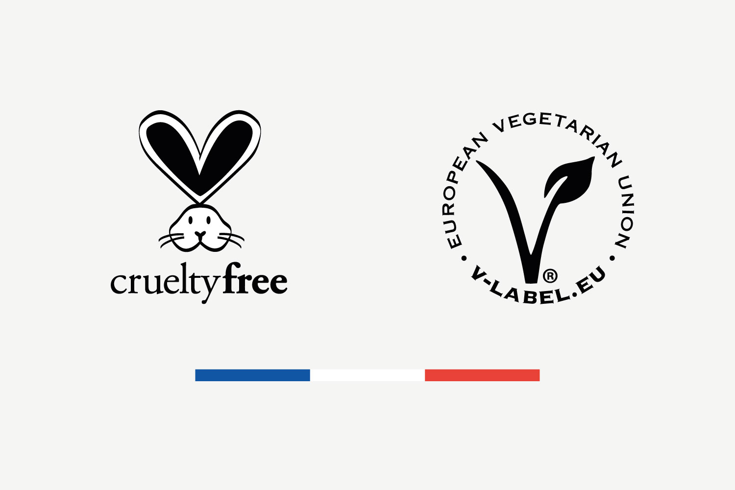 Logo cruelty free et logo vegan pour la société Mon Petit Bougeoir